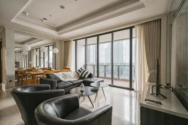 Sewa apartemen 2 kamar District 8 Jakarta Selatan