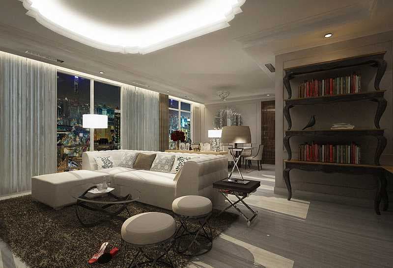 Unit 3 bedroom Pakubuwono Residences apartemen mewah Kebayoran Baru