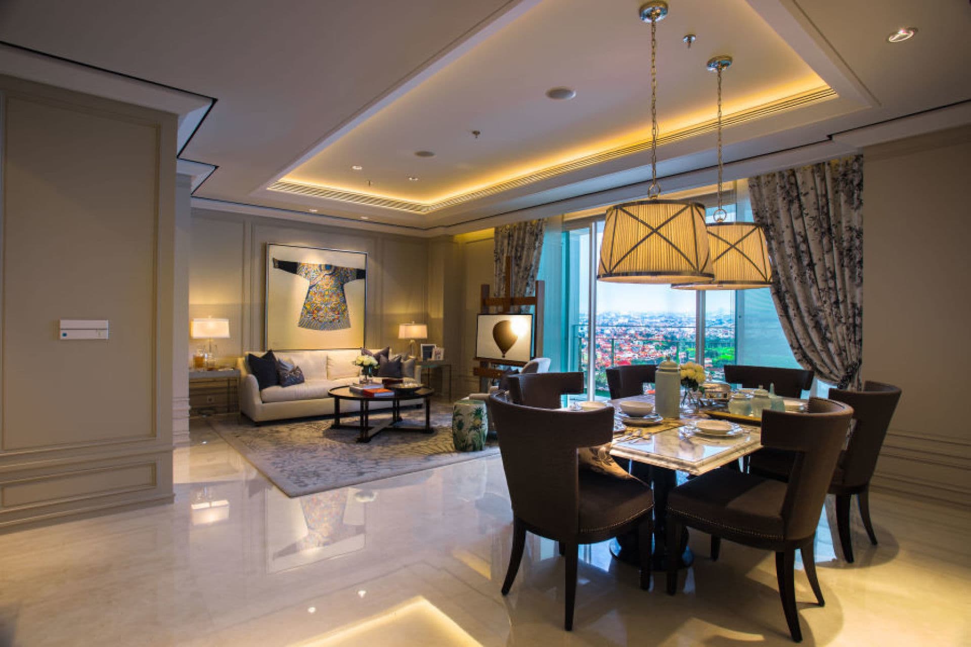 Unit 3 bedroom Pondok Indah Residences apartemen mewah Jakarta Selatan